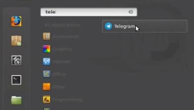 установить telegram на Linux